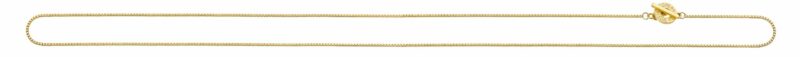 Essentials Venezia necklace matt gold plated - 90 CM