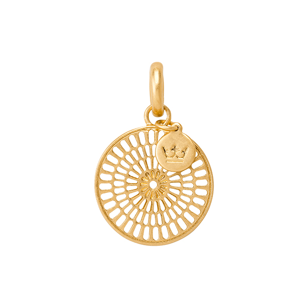 Essentials Citronella Charm matt gold plated