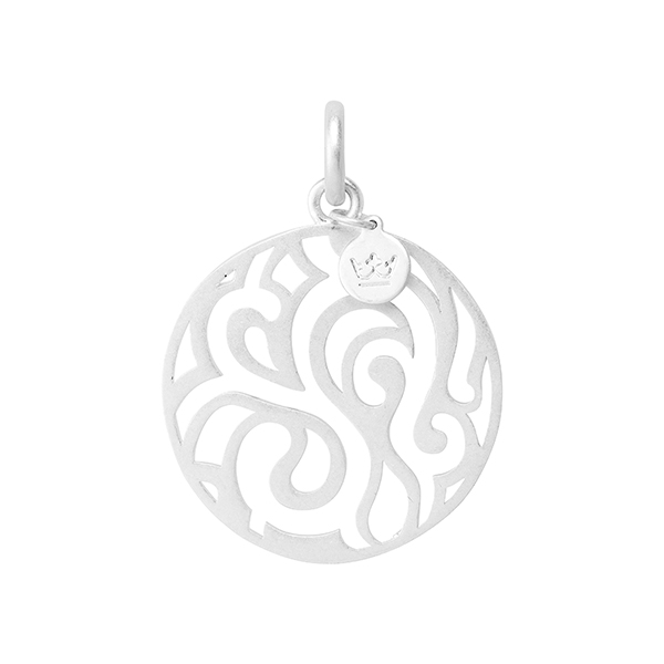 Essentials Freedom Charm matt silver plated