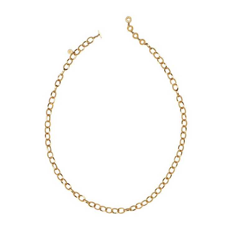 Essentials Book necklace in gold plated - 95 CM